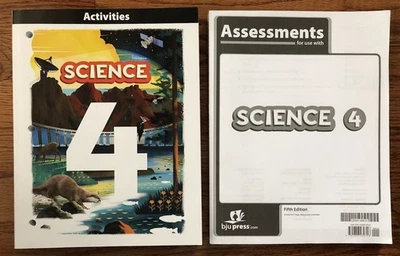 BJU Press Science 4 Fifth Edition Student Activities and Assessments Foto 1 de 4