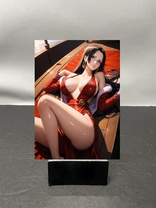 Tarjeta coleccionable de arte personalizado de anime Boa Hancock Waifu w5399 - Imagen 1 de 2
