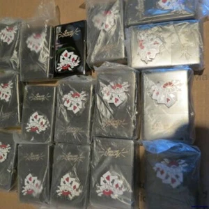 WHOLESALE LOT OF 16 SAILOR JERRY LIGHTERS sailer tatoo designs poker cards rum - Picture 1 of 3