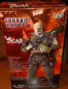 Elite Force Scar 12" Action Figure 1:6 Scale Ships From USA FREE SHIPPING - Picture 1 of 6