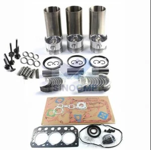 Kit de reconstrucción de motor para Mitsubishi S3L S3L2 revestimiento de pistón junta válvulas rodamientos - Imagen 1 de 6