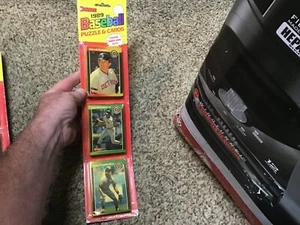 1989 Donruss Rack Pack w/Darrell Evans, Lou Whitaker, Trammell ON TOP unopened! - Picture 1 of 5