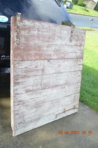 Reclaimed Antique early old painted Barn Doors  about a dozen to choose from Cover
