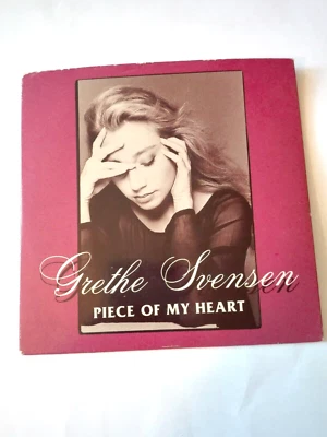 GRETHE SVENSON - Piece of my Heart,Orig.Single CD 1992 im Cardsleeve; sehr gut - Bild 1 von 2