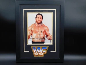 Hercules Hernandez signed handsigniert gerahmt 8x10 Foto WWE WWF WCW JSA COA - Bild 1 von 3