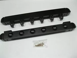 Pool Queue Stick Wandregal Mahagoni 6 Fächer Römer 2 Stück Set - Bild 1 von 1
