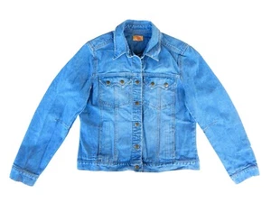 RM Williams Australia Women's Vintage Blue Western Cowgirl Denim Jacket - 12 - Photo 1 sur 11