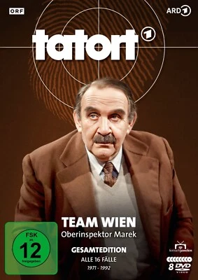 Tatort - Team Wien: Oberinspektor Marek - Gesamtedition (Fritz Eckhardt) [8 DVD] - Image 1 of 4