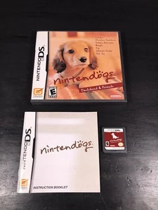 Nintendogs: Dachshund & Friends (Nintendo DS, 2005) CIB, auténtico y probado - Imagen 1 de 10