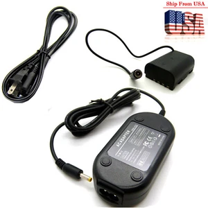 AC Adapter For Panasonic DMW-AC8+ DMW-DCC12 DC Coupler / DMW-BLF19 Dummy Battery - Picture 1 of 8