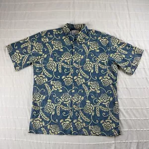 Reyn Spooner Alfred Shaheen Button Down Hemd Herren Large Floral All Over Print - Bild 1 von 13