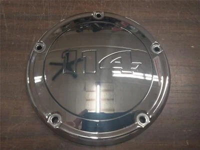 Harley M8 2019 Softail Fat Bob 114 Chrome Derby Clutch Cover 25700896 - Image 1 of 4