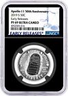 New Listing2019 S 50C Apollo 11 50th Anniversary Half Dollar Ngc Pf69 Ucam Early Releases