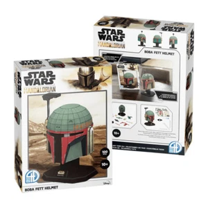 Boba Fett Helmet Star Wars The Mandalorian Paper Model Kit - Picture 1 of 5