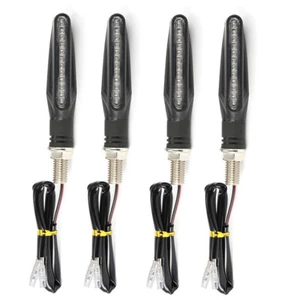 4x Motorcycle Indicators Flowing Turn Signal Lights Indicators For Yamaha MT-09 - Picture 1 of 7