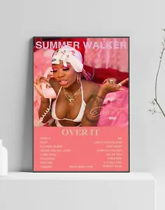 Summer Walker Over It Album Premium Musikposter | Artwork Trackliste - Bild 1 von 4