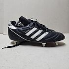 Klasyczne buty piłkarskie Adidas Kaiser 5 miękkie podłoże metalowe ćwieki czarne UK11 EU46