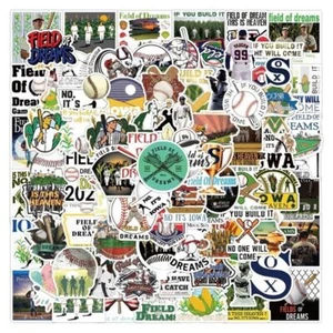 BASEBALL Movie Stickers~Field of Dreams IF YOU BUILD IT~Laptop Waterproof Decals - Picture 1 of 12