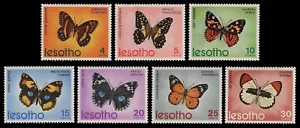 Lesoto 1973 - Mi-N.o 140-146 ** - Estampillada sin montar o nunca montada - Mariposa / Mariposa - Imagen 1 de 1
