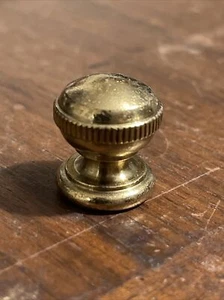 Lámpara pesada de latón macizo vintage arpa remate par rígido moreau rembrandt - Imagen 1 de 8