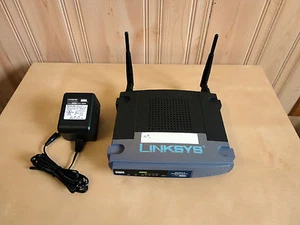 Linksys Wireless-G 2.4 GHz 54Mbps 4 Port Broadband Router - Picture 1 of 9