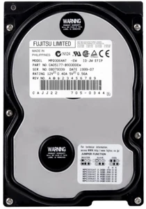 Fujitsu MPD3064AT 6.4GB 5400 RPM PATA ATA IDE 512KB Cache 3.5'' - Picture 1 of 3