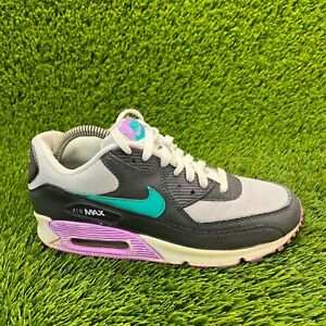 Nike Air Max 90 Womens Size 8.5 Black Athletic Running Shoes Sneakers 345017-014