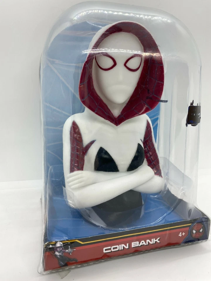 Marvel Spiderman - Banco de monedas Spider Gwen, NUEVO Foto 1 de 1