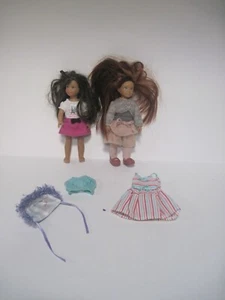 American Girl 6" Doll Grace /Our Generation 6.5" Ayla + Extra Clothing Lot - Picture 1 of 8