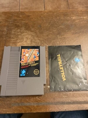 Volleyball w/Manual 3-Screw Variant NES Nintendo - Image 1 of 4