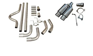 UKŁAD WYDECHOWY CAT BACK TYLNA SKRZYNKA WYDECHOWA I PRACA RUR PASUJE DO VW GOLF MK5 MK6 - Zdjęcie 1 z 15