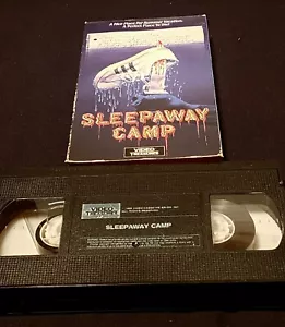 Sleepaway Camp 1988 VHS Tape - Picture 1 of 4