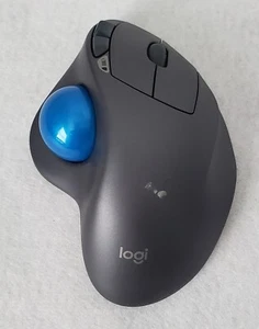 Logitech Trackman M570 Wireless Trackball Mouse with USB Receiver - Tested Works - Picture 1 of 7