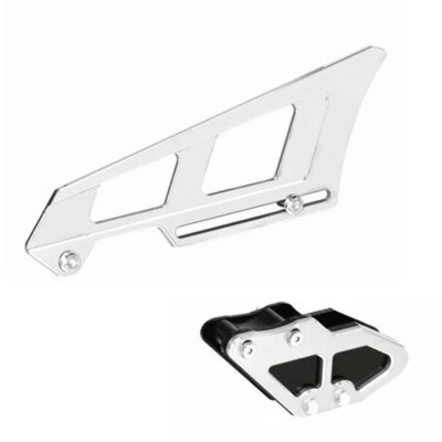 Juego de protector de cadena de plata grabado 3D para KAWASAKI KLX 125 150 140 Foto 1 de 4