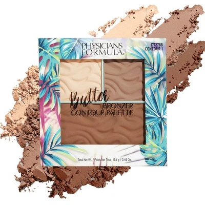 Physicians Formula Butter Bronzer Contour Palette, Light/Medium, 0.48 Ounce - Image 1 of 4