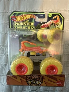Hot Wheels - 2024 Monster Trucks Glow in the Dark Scorpedo (BBHVH82) - Picture 1 of 3