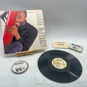 Bobby McFerrin- Simple Pleasures VG+/VG+ Ultrasonic Clean 1988 - Picture 1 of 3