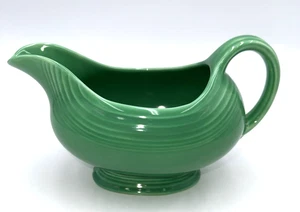 Vintage Fiesta Light Green Gravy Boat by Homer Laughlin USA Pre-86 Original - Picture 1 of 18