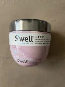SWELL Eats 21.5 Oz Vacuum Insulated Stainless Steel 2 In 1 Food Bowl-Container - Picture 1 of 5