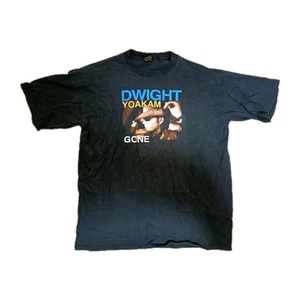 Vintage '96 Dwight Yoakam Gone Concert T-Shirt Size XL USA Dates Brockum - Picture 1 of 9
