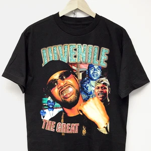 JUVENILE T-SHIRT vtg rap hip hop lil wayne tupac drake playboi carti tour merch - Picture 1 of 3