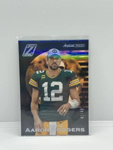 2020 Panini Zenith Artist Proof #4 Aaron Rodgers /49 Packers Steelers - Picture 1 of 2