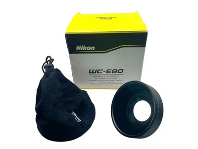 Nikon Wide Angle Converter Camera Lens WC-E80 - Boxed - Image 1 of 4