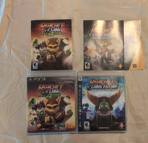 Ratchet Clank All 4 One (Playstation 3) Complete + Copy Of Tools Of Destruction - Picture 1 of 5