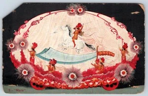 1909 Sacerdotes de Pallas Parade Float #2 de marzo*Kansas City*Daga Pirata*Fantasía - Imagen 1 de 2
