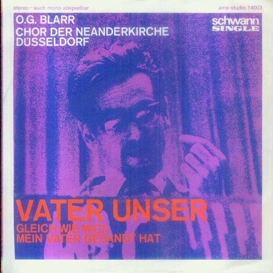 7" Chor Der Neanderkirche Düsseldorf/Vater Unser - Bild 1 von 1
