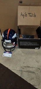 Casco Riddell 30309 DLX réplica firmado por Aqib Talib - Imagen 1 de 12