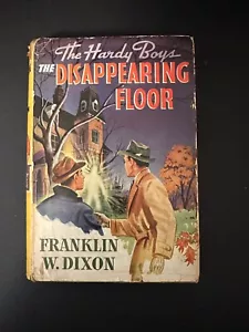 The Disappearing Floor, by Franklin W. Dixon - 1941 A2 Ed Vintage HC Book DJ - Imagen 1 de 14