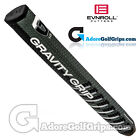 Evnroll Gravity Grip 1.0 Non-taper Jumbo Putter Grip - Black / Grey + Free Tape