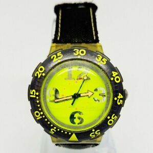 1991 Vintage Swiss Made Swatch watch for men and women | Antique Swiss Watch